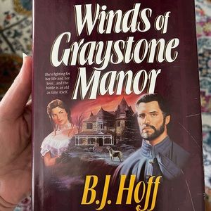 5 for $15: Fiction, Hard-cover book, Winds of Graystone Manor by BJ Hoff